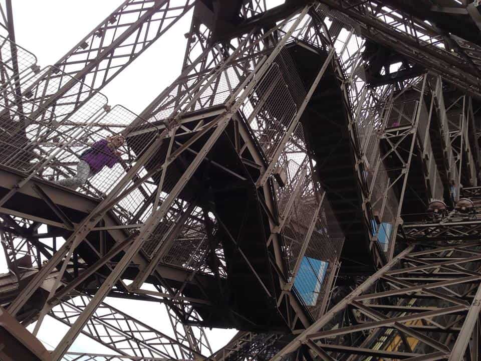 Eiffel Tower steps