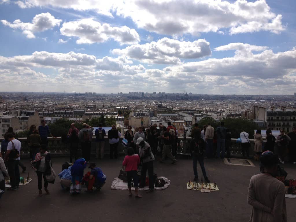 vue panoramique de Paris