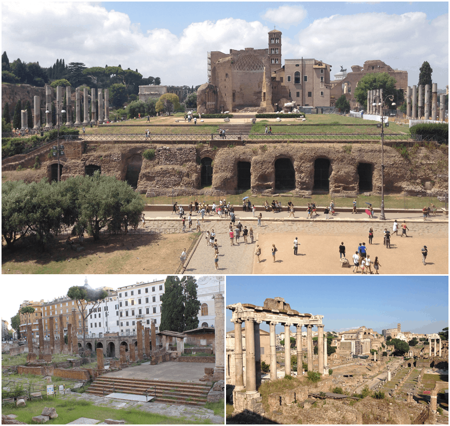 Ruines à Rome