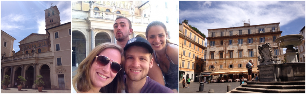 trastevere piazza