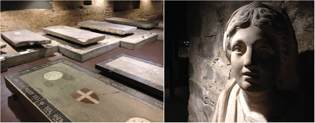 Cryptes sous la cathédrale