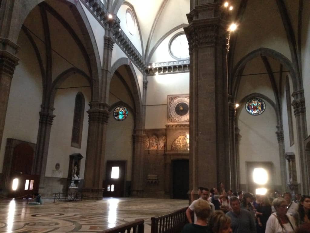 Inside Florence Cathedral