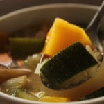 Hearty fall vegetable and rice soup