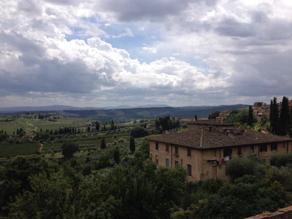 vue San Gimignano