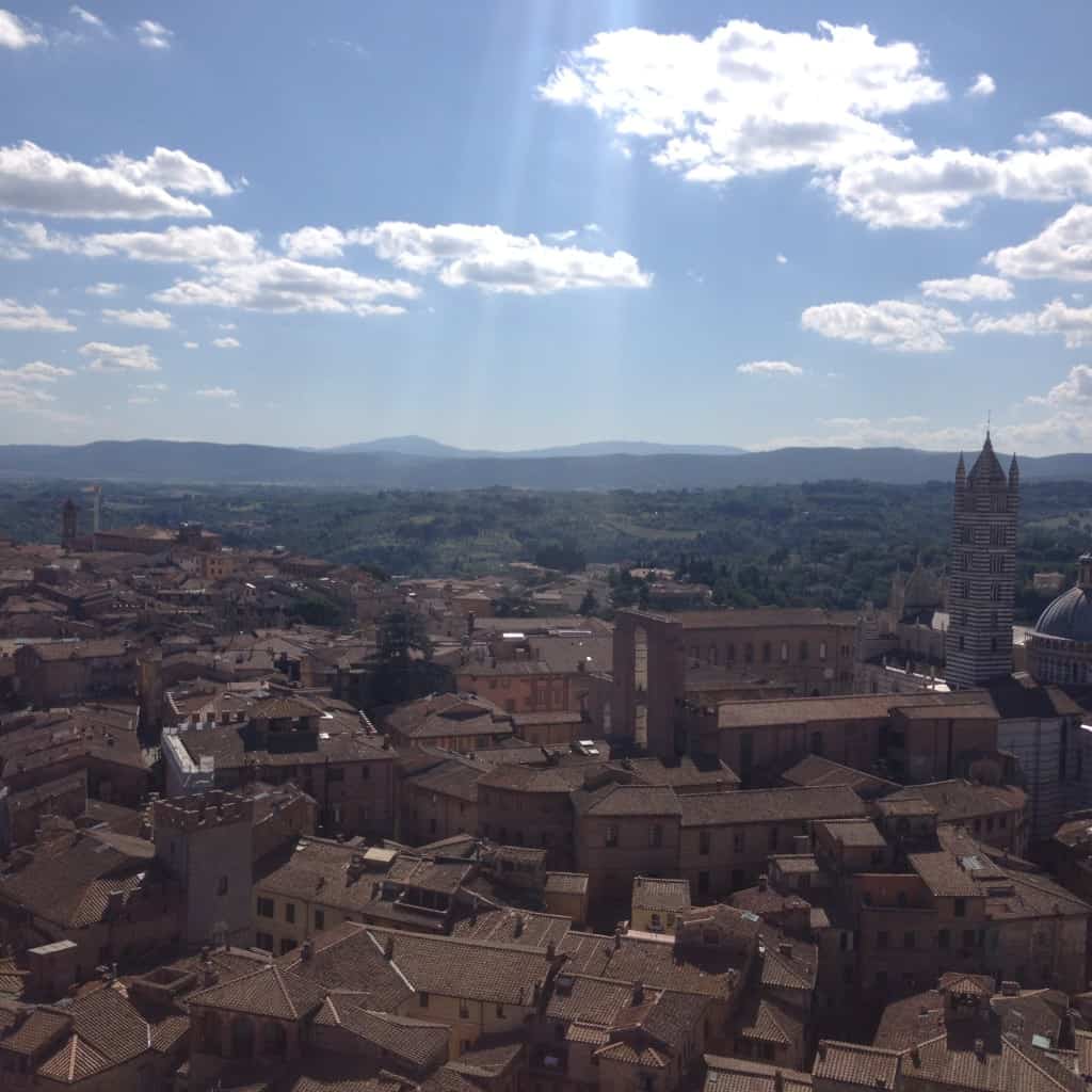 Torre del Mangia vue