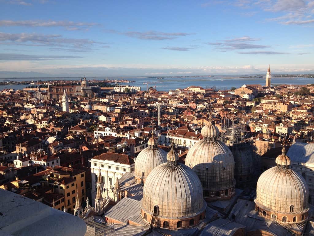 Basilica San Marco vu des airs