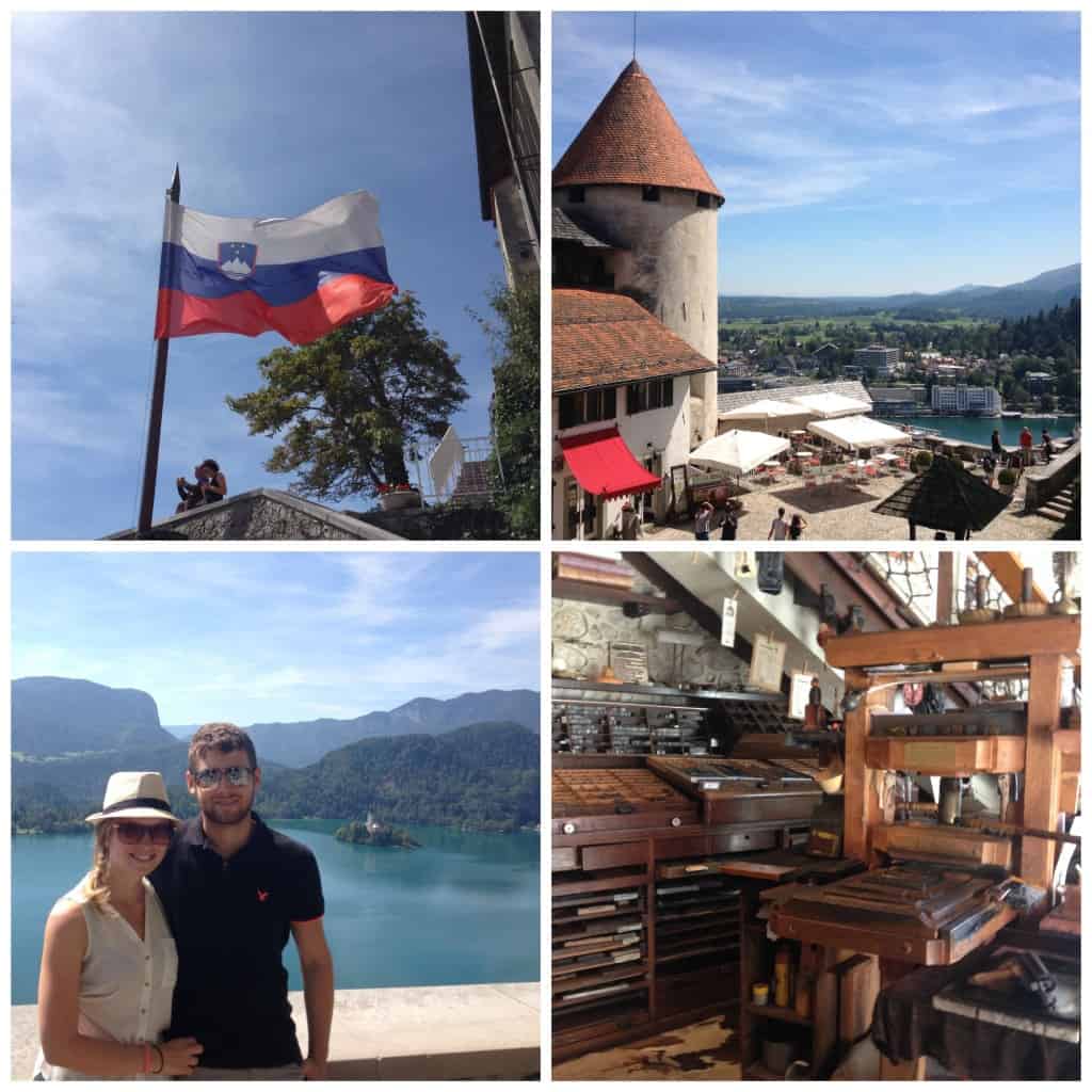 Bled Castle in Slovenia