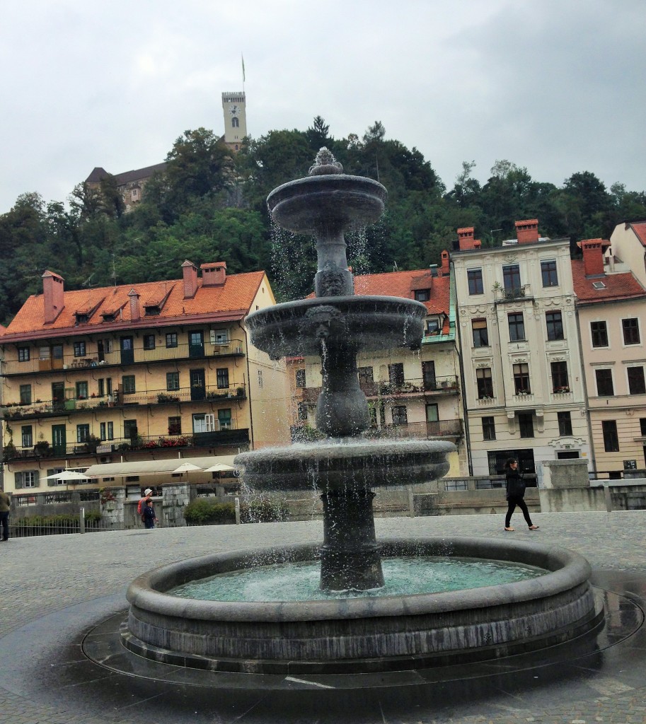 One of the squares of Ljubljana