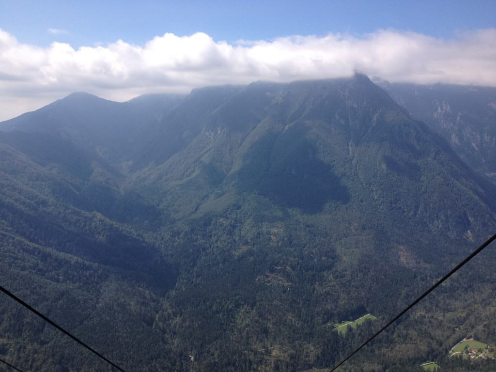 Cable car to Velika Planina, Slovenia