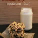 Chewie Chocolate Chip Cookies - Healthy and Vegan