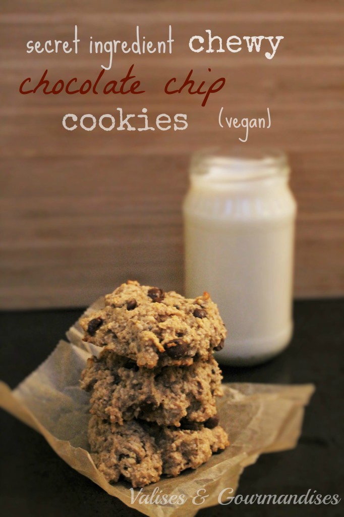 Chewie Chocolate Chip Cooies - Healthy and Vegan