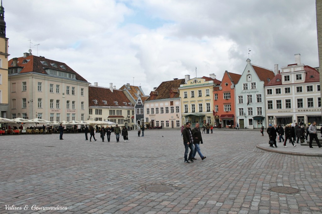 Place principale à Tallinn, Estonie