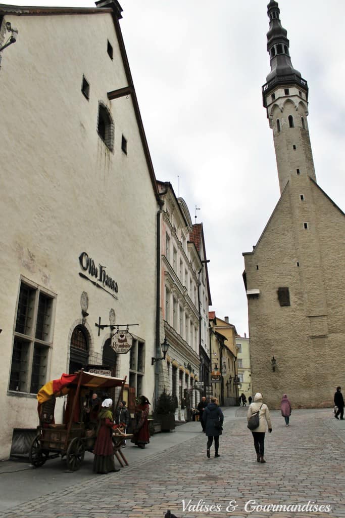 Medieval town of Tallin, Estonia