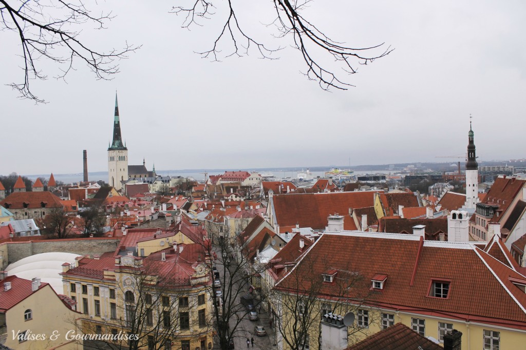 View over Tallinn's Old Town, Estonia