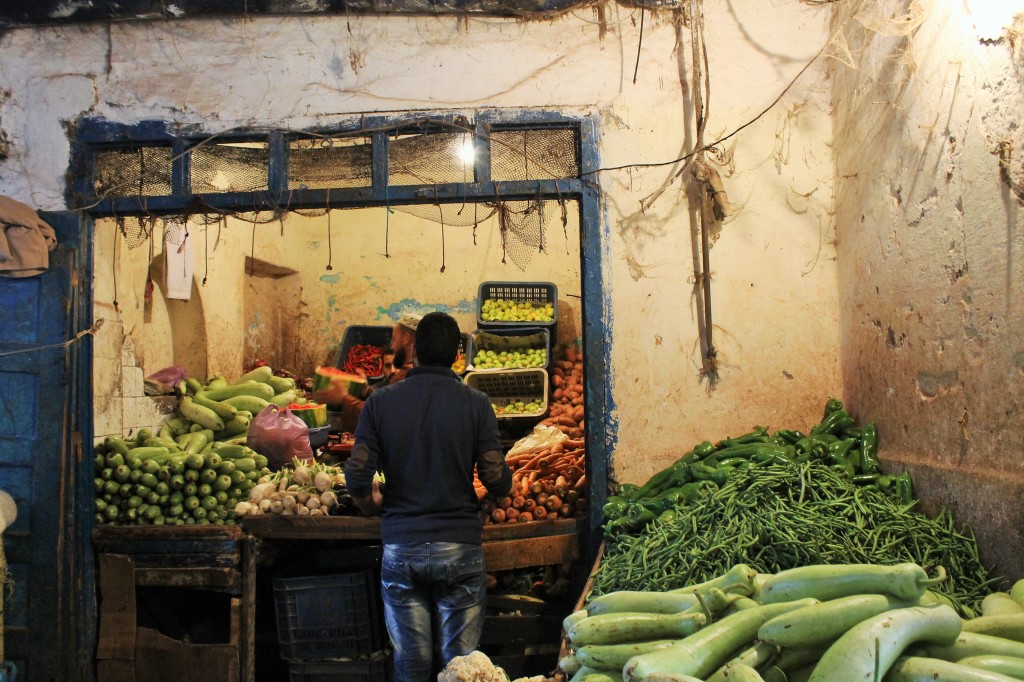 Marché local à Essaouira