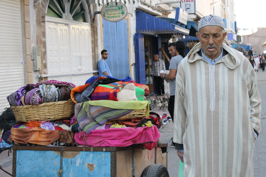 Vieil homme marocain