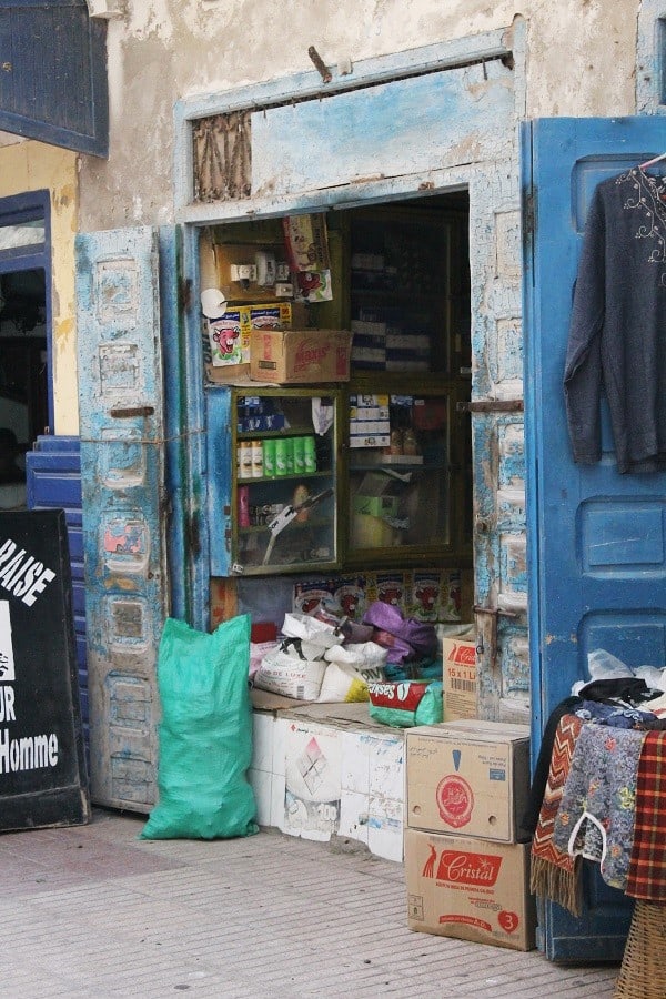 tiny store in the medina, essaouira