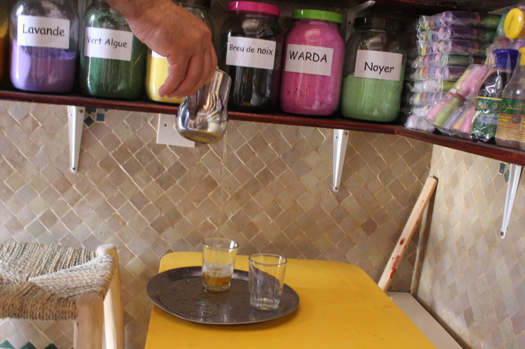 Royal tea in Morocco