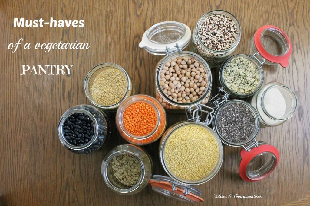 Must-haves of a vegetarian pantry