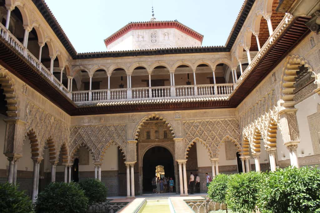 Cour des demoiselles - Alcazar de Séville