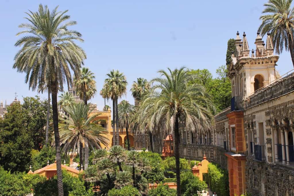 Gardens of the Alcazar de Sevilla