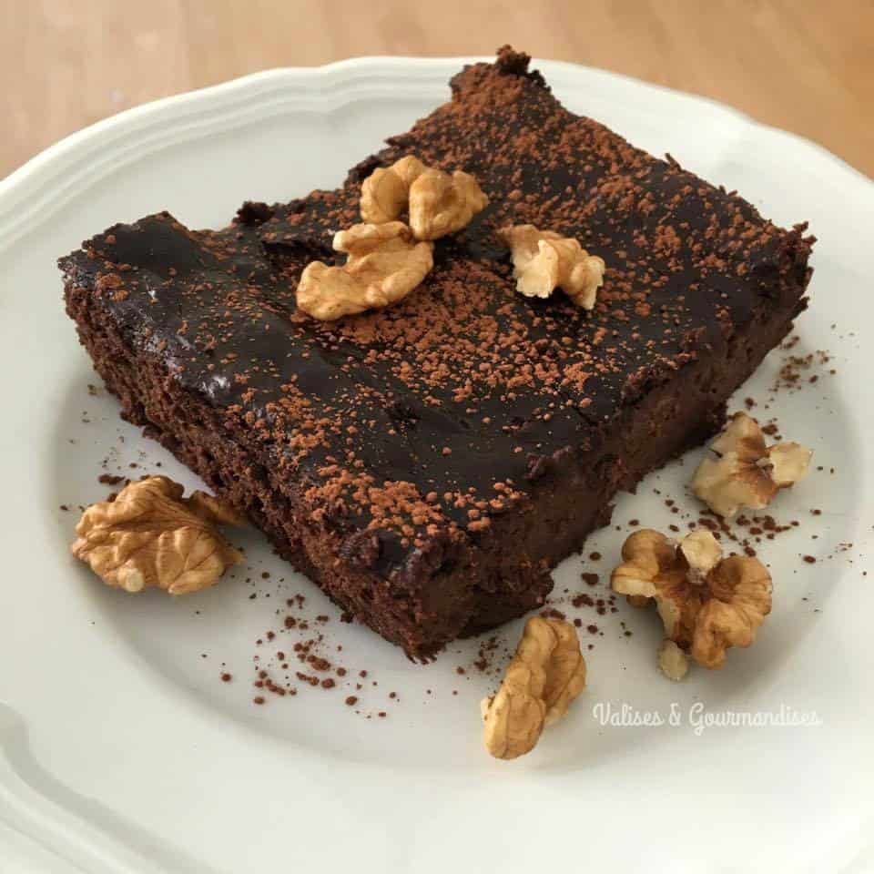 vegan grain-free brownies - 3 ingredients, gluten & nut-free!