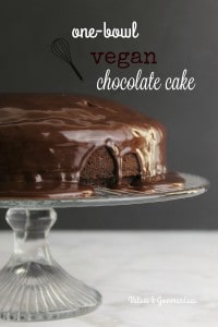 Vegan chocolate cake - Valises & Gourmandises