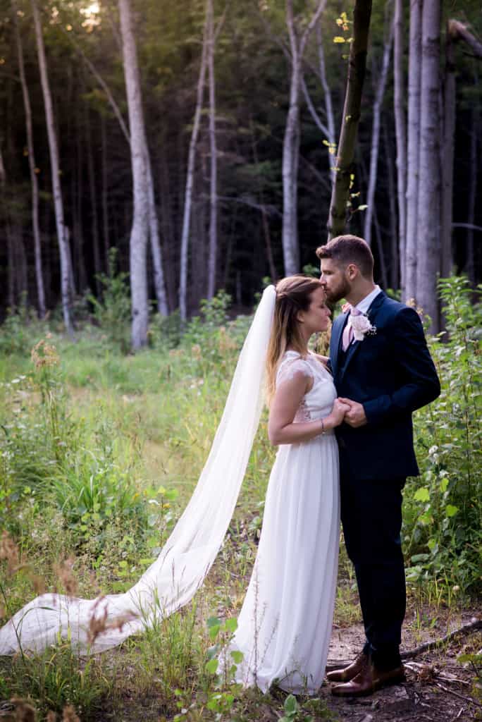 Mariage chic et rustique, Mon mariage végane