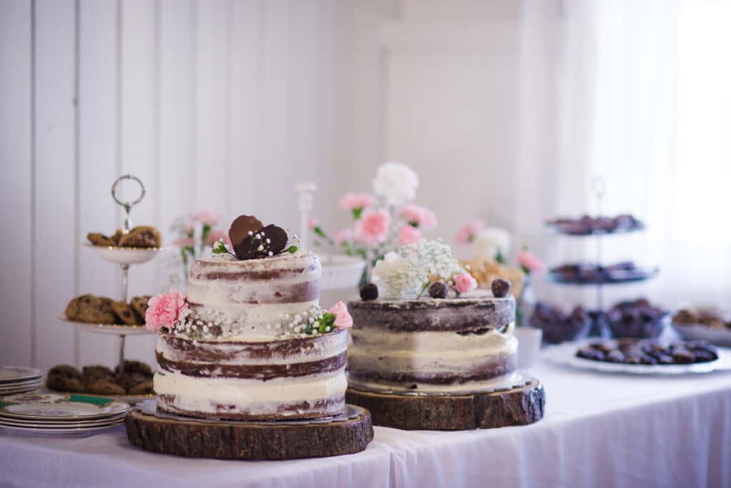 Gâteaux mariage végane DIY