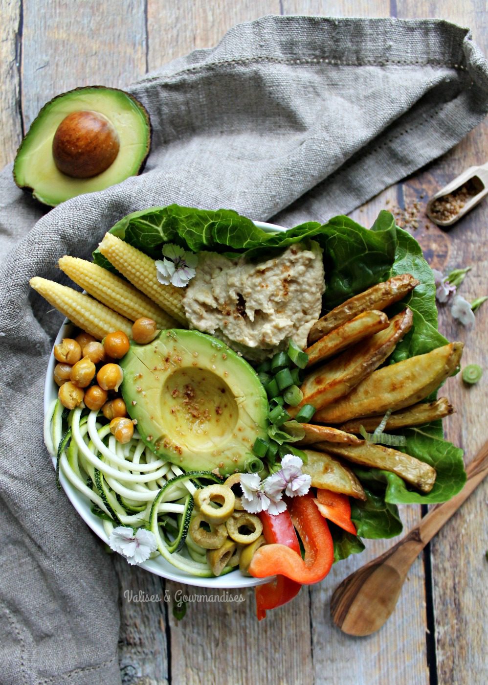 Summer Buddha Bowl, 2 ways - Valises & Gourmandises