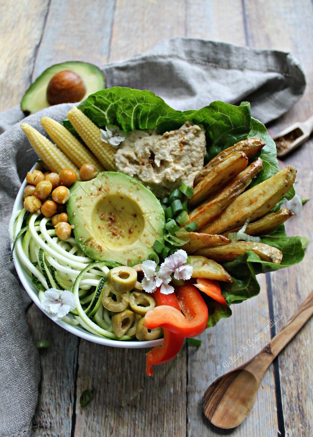 Summer Buddha Bowl, 2 ways - Valises & Gourmandises