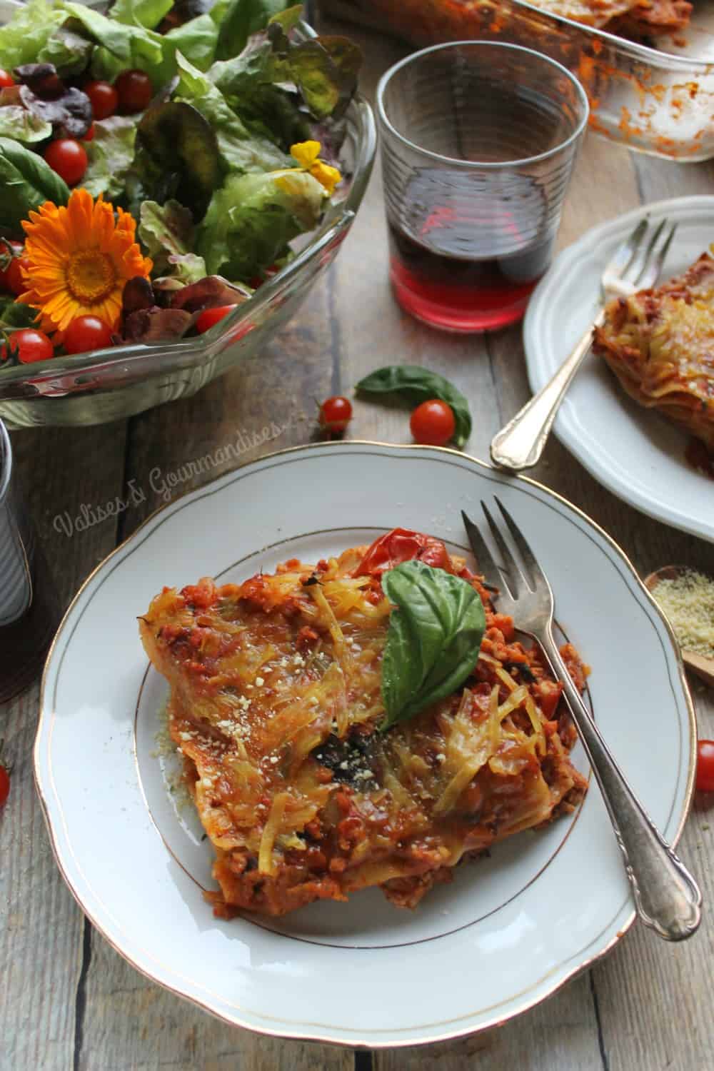 This vegan lasagna made with TSP is so close to the traditional recipe!