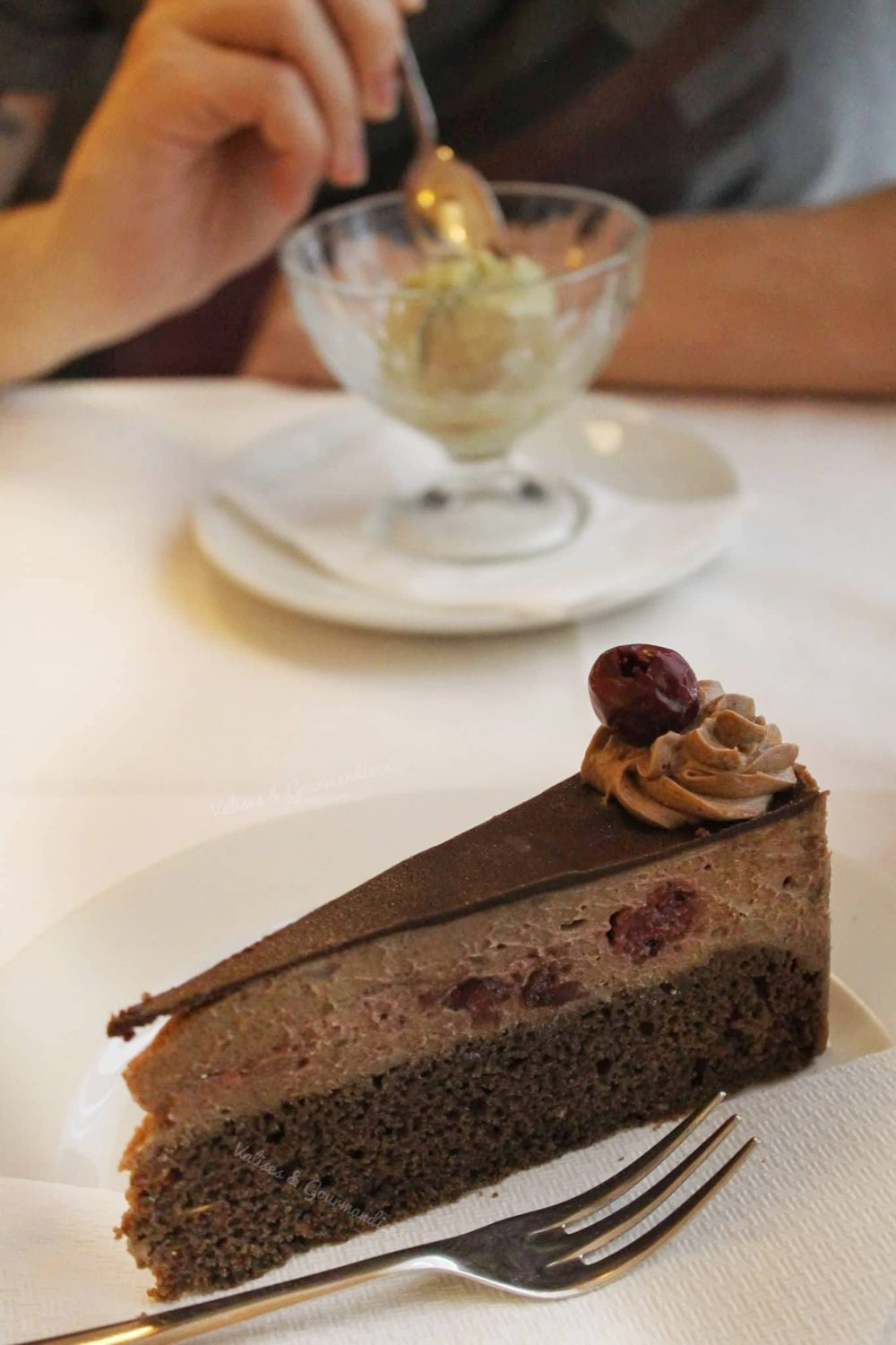 Desserts véganes à Budapest