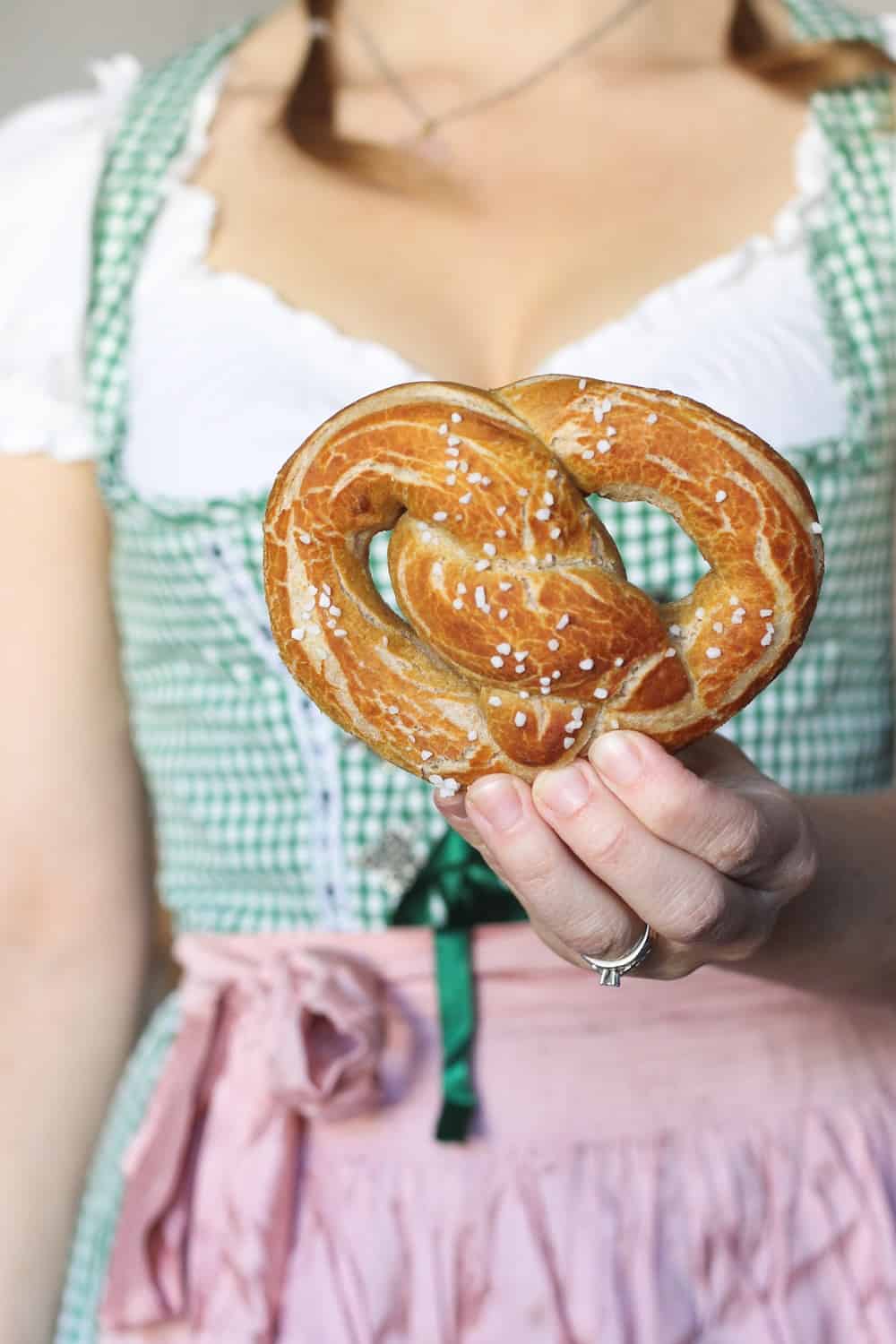 Preztels véganes maison avec blé entier - Valises & Gourmandises