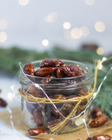 German burnt almonds, a Christmas classic