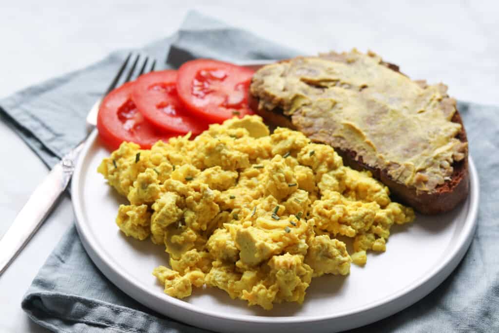 the best vegan scrambled tofu