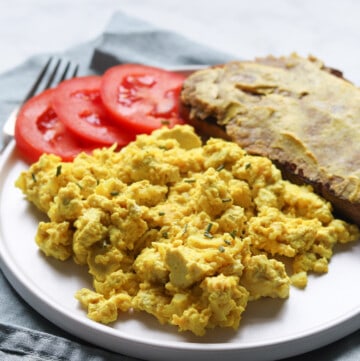 the best vegan scrambled tofu